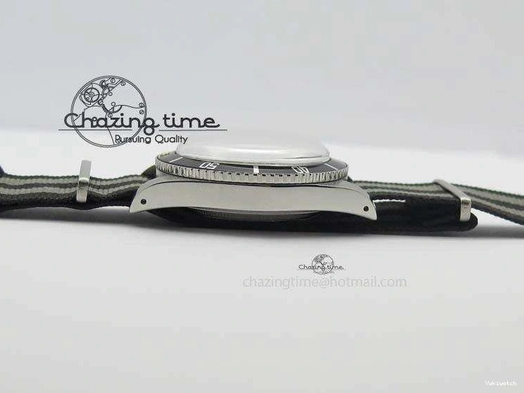 On SS Dial Strap Vintage 1680 White Nylon No Submariner A2836 Date 0218